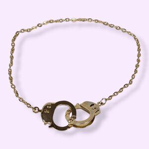 (2/$20) Teeny Gold Tone Handcuff Bracelet